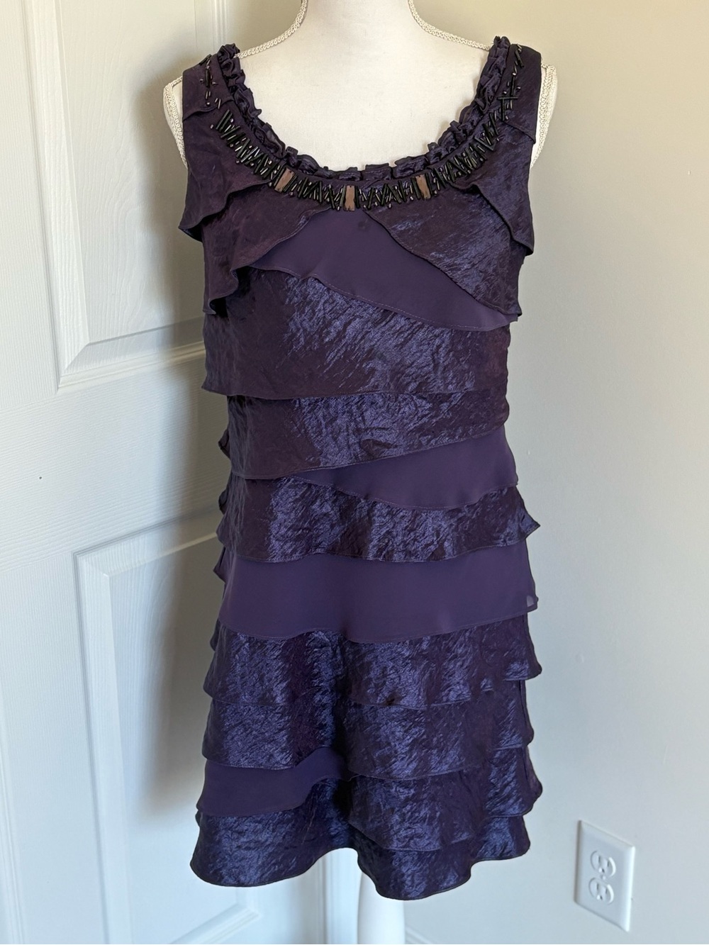 S.L. Fashions Deep Purple Attire